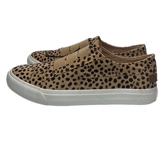 Bf by Blowfish Malibu Mandi Sneakers Cheetah Print Slip On Women’s Size 8 - Picture 5 of 9